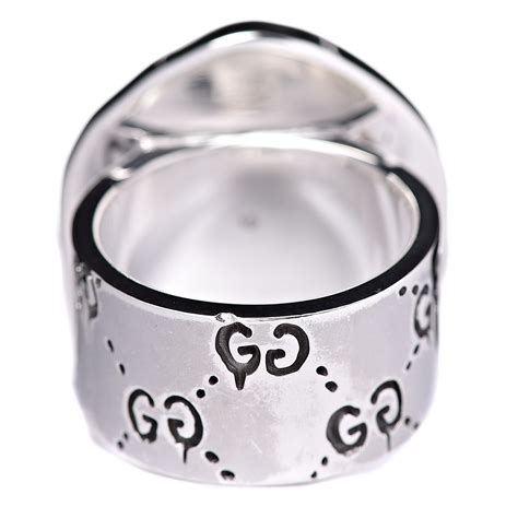 replica gucci rings|gucci ghost ring thin.